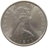 ISLE OF MAN 5 NEW PENCE 1971 Elizabeth II. (1952-2022) #s040 0199 - Isle Of Man