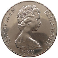 ISLE OF MAN CROWN 1980 Elizabeth II. (1952-2022) #c047 0331 - Isle Of Man