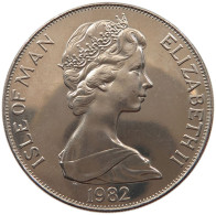 ISLE OF MAN CROWN 1982 Elizabeth II. (1952-2022) #s023 0455 - Île De  Man