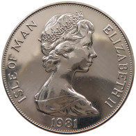 ISLE OF MAN CROWN 1981 Elizabeth II. (1952-2022) #c047 0305 - Eiland Man