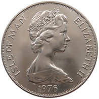 ISLE OF MAN CROWN 1976 Elizabeth II. (1952-2022) #c047 0295 - Île De  Man