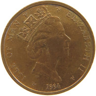 ISLE OF MAN PENNY 1994 Elizabeth II. (1952-2022) #c041 0449 - Isle Of Man