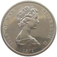 ISLE OF MAN 25 PENCE 1972 Elizabeth II. (1952-2022) #c005 0143 - Eiland Man