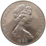 ISLE OF MAN CROWN 1980 Elizabeth II. (1952-2022) #alb064 0103 - Eiland Man