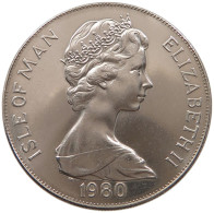 ISLE OF MAN CROWN 1980 Elizabeth II. (1952-2022) #alb064 0107 - Île De  Man