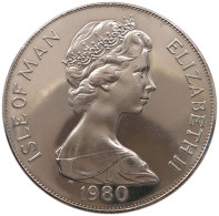 ISLE OF MAN CROWN 1980 Elizabeth II. (1952-2022) #alb064 0105 - Isle Of Man