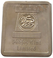 ISLE OF MAN POBJOY MINT TOKEN 1985  #alb032 0043 - Eiland Man