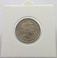 ISLE OF MAN 10 PENCE 2011 Elizabeth II. (1952-2022) #alb028 0263 - Eiland Man