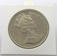 ISLE OF MAN CROWN 1986  #alb026 0205 - Isle Of Man