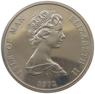ISLE OF MAN 25 PENCE 1972 Elizabeth II. (1952-2022) #a096 0257 - Île De  Man