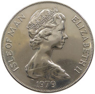 ISLE OF MAN CROWN 1979 Elizabeth II. (1952-2022) #a026 0381 - Isle Of Man