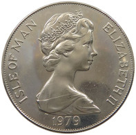 ISLE OF MAN CROWN 1979 Elizabeth II. (1952-2022) #a026 0365 - Isla Man