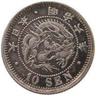 Japan 10 Sen 6 1873  Mutsuhito (1867-1912) #alb064 0443 - Japon