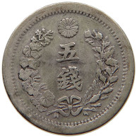 JAPAN 5 SEN 6 1873  #a091 0951 - Japon