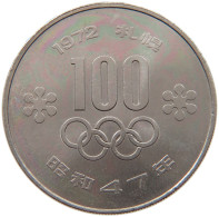 JAPAN 100 YEN 1972  #a056 0001 - Japon