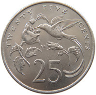 JAMAICA 25 CENTS 1969  #c077 0207 - Jamaica