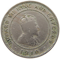 JAMAICA 1/2 PENNY 1910 Edward VII., 1901 - 1910 #a088 0311 - Giamaica