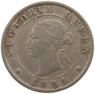 JAMAICA 1/2 PENNY 1894 Victoria 1837-1901 #a080 0003 - Giamaica