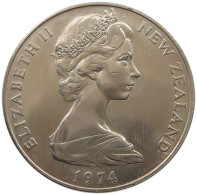 NEW ZEALAND DOLLAR 1974 Elizabeth II. (1952-2022) #c005 0129 - Nieuw-Zeeland