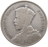 NEW ZEALAND 1/2 CROWN HALFCROWN 1933 George V. (1910-1936) #c003 0015 - New Zealand