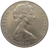 NEW ZEALAND DOLLAR 1974 Elizabeth II. (1952-2022) #a096 0275 - Nieuw-Zeeland