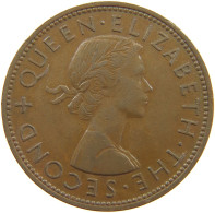 NEW ZEALAND PENNY 1956 Elizabeth II. (1952-2022) #a084 0125 - New Zealand