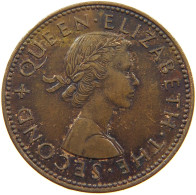 NEW ZEALAND 1/2 PENNY 1963 Elizabeth II. (1952-2022) #a066 0383 - Nouvelle-Zélande