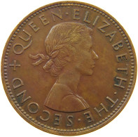 NEW ZEALAND PENNY 1958 Elizabeth II. (1952-2022) #a058 0011 - Nouvelle-Zélande