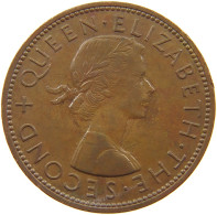 NEW ZEALAND PENNY 1961 Elizabeth II. (1952-2022) #a058 0007 - Nouvelle-Zélande