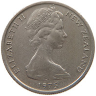 NEW ZEALAND 5 CENTS 1975 Elizabeth II. (1952-2022) #a053 0797 - New Zealand