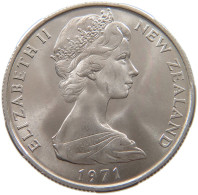 NEW ZEALAND 50 CENTS 1971 Elizabeth II. (1952-2022) #a054 0005 - New Zealand