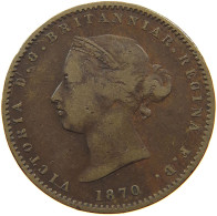 JERSEY 1/26 SHILLING 1870 Victoria 1837-1901 #s060 0085 - Jersey