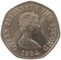 JERSEY 20 PENCE 1984 Elizabeth II. (1952-2022) #c017 0435 - Jersey