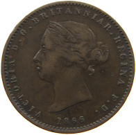 JERSEY 1/26 SHILLING 1866 Victoria 1837-1901 #a075 0251 - Jersey