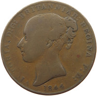 JERSEY 1/13 SHILLING 1844 Victoria 1837-1901 #a009 0359 - Jersey