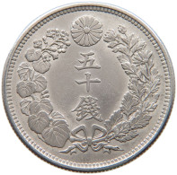 JAPAN 50 SEN 1917 6  #t142 0473 - Japon