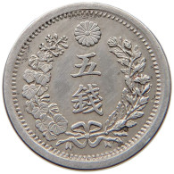 JAPAN 5 SEN 1875 8  #t123 0335 - Japan