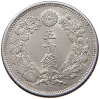 JAPAN 50 SEN 1909 42  #t094 0425 - Japan