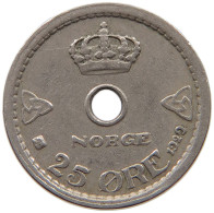 NORWAY 25 ÖRE 1929 HAAKON VII. 1905-1957 #c002 0223 - Norvège