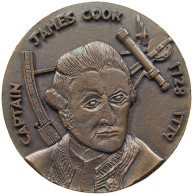 NEW ZEALAND MEDAL 1969 JAMES COOK 1769 1969 #tm5 0419 - New Zealand