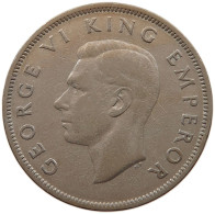 NEW ZEALAND 1/2 CROWN 1947 George VI. (1936-1952) #t162 0547 - New Zealand