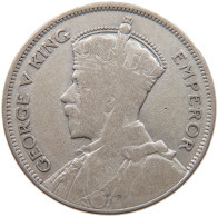 NEW ZEALAND 1/2 HALF CROWN 1933 George V. (1910-1936) #t013 0089 - Nieuw-Zeeland