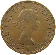 NEW ZEALAND PENNY 1956 Elizabeth II. (1952-2022) #s075 0635 - Nieuw-Zeeland