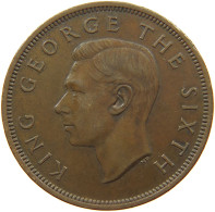 NEW ZEALAND PENNY 1950 George VI. (1936-1952) #s075 0639 - Nieuw-Zeeland