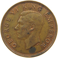 NEW ZEALAND 1/2 PENNY 1944 George VI. (1936-1952) #s076 0061 - Nieuw-Zeeland