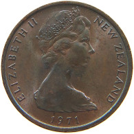 NEW ZEALAND CENT 1971 Elizabeth II. (1952-2022) #s062 0471 - Nieuw-Zeeland