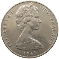 NEW ZEALAND DOLLAR 1969 Elizabeth II. (1952-2022) #s061 0241 - Nouvelle-Zélande