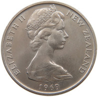 NEW ZEALAND 20 CENTS 1969 Elizabeth II. (1952-2022) #s061 0161 - New Zealand