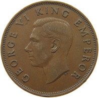 NEW ZEALAND PENNY 1940 George VI. (1936-1952) #s046 0139 - Nouvelle-Zélande