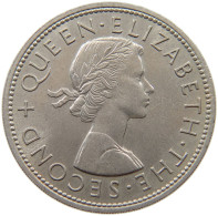 NEW ZEALAND 1/2 CROWN 1963 Elizabeth II. (1952-2022) #s039 0133 - Nouvelle-Zélande